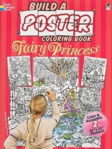 Build a Poster - Fairy Princess Coloring Book: Buy Build a Poster ...