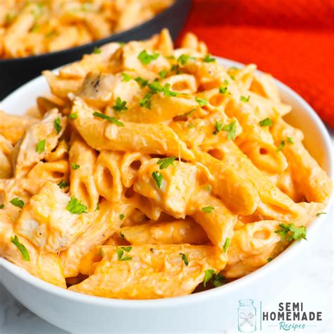 Buffalo Chicken Pasta - Semi Homemade Recipes