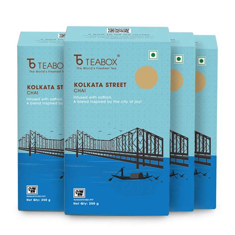 Buy 2024 Kolkata Street Chai Tea Online | 100% Chai - Teabox