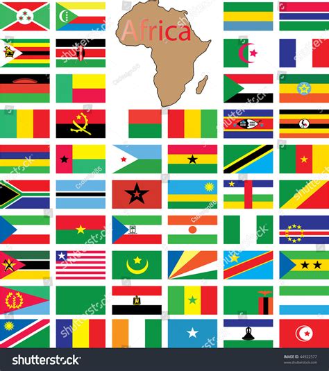 African Country Flags 的图像结果