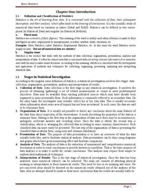 Basic Statistics PDF 的图像结果