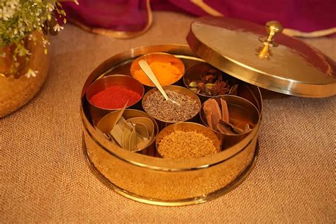 The Ayurvedic Benefits of Storing Spices in a Brass Masala Box – Kalasians