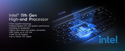 Tecno MEGABOOK T1,Intel Core 11th Gen i3 Processor (8GB RAM/512GB SSD ...