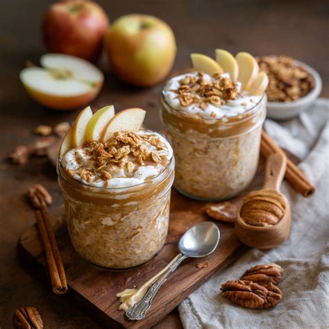 Apple Cinnamon Overnight Oats - Kitchen Confide