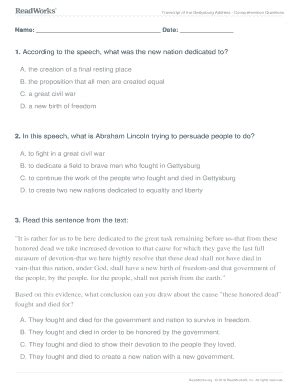 Image result for Gettysburg Address Transcript