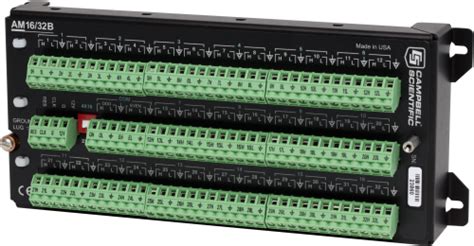AM16/32B: 16- or 32-Channel Relay Multiplexer