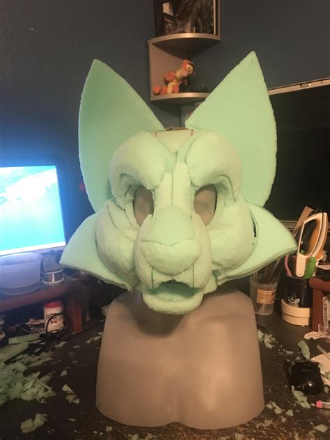 Multiple fursuit head bases for sale. : r/FursuitMaking
