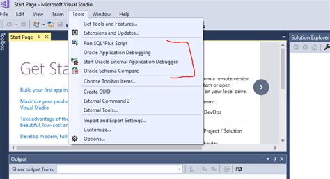 Image result for Visual Studio Menu