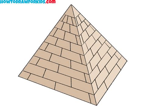 Image result for Pyramid Drawing