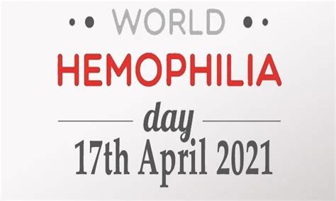 World Hemophilia Day, show your awareness for Bleeding Disorder ...