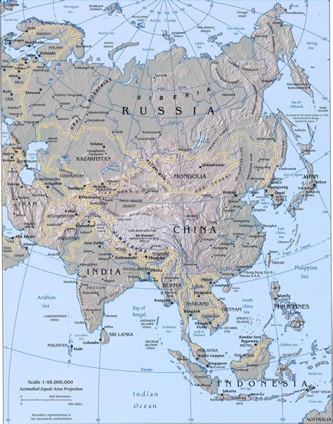 Far East Asia Map