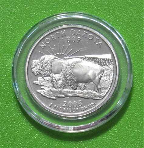 2006-S 25 Cents - North Dakota State Quarter - Cameo Proof - For Sale ...