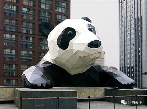 成都大熊猫雕塑广场,成都广场雕塑,成都大熊猫(第2页)_大山谷图库