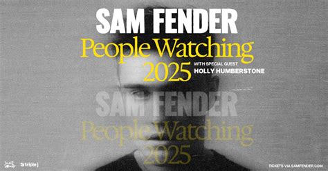 Sam Fender - People Watching | Brisbane SOLD OUT, Riverstage Brisbane ...