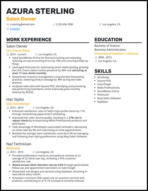 Entrepreneur Resume 的图像结果