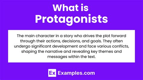 Image result for Protagonist Examples