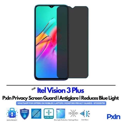 Privacy Screen Guard for Itel Vision 3 Plus Mobile | No.1