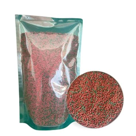 Buy Red -Green Color Balls Fish Feed, Pellet Feed, Koi Fish Feed, Gold ...