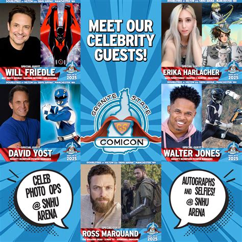 Meet our Guests! - Granite State Comic Con