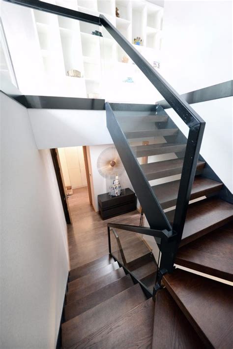 小平米复式楼梯装修效果图-装修乐