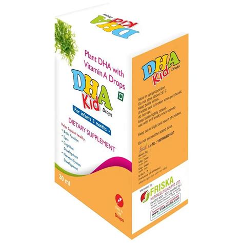 Buy DHA Kid Drops online | Uses, Side Effects, Price and substitutes ...