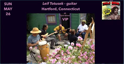 Leif Totusek - guitar, Hartford, Connecticut ~ VIP ak Tjovi Ginen ...