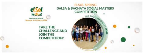 elSol SPRING 2024 Social Masters competition : Salsa & Bachata, Sound ...