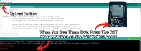 ESP Cam Arduino Upload 的图像结果