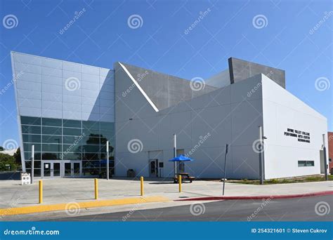 IRVINE, CALIFORNIA - 21 AUG 2022: the Performing Arts Center on the Campus of Irvine Valley ...