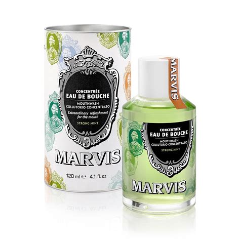 Marvis Strong Mint Mouthwash Concentrate, 4.1 Fl Oz : Amazon.in: Health ...
