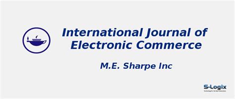 International Journal of Electronic Commerce - Impact Factor | S-Logix