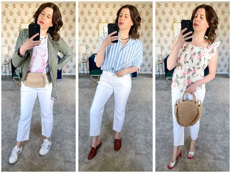 White Jeans Outfit Ideas