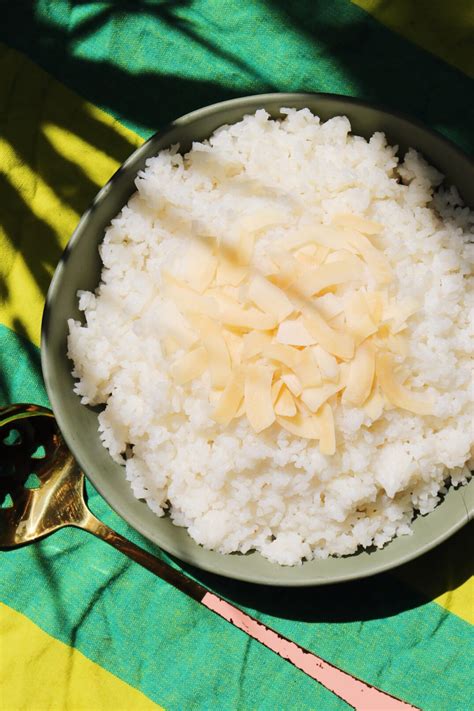 Easy Coconut Rice Recipe (Made In The Rice Cooker) - Grilled Cheese Social