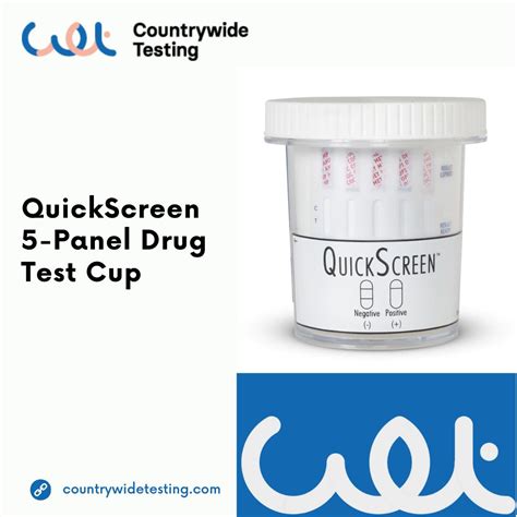 QuickScreen 5-Panel Drug Test Cup | Countrywide Testing posted on the topic | LinkedIn