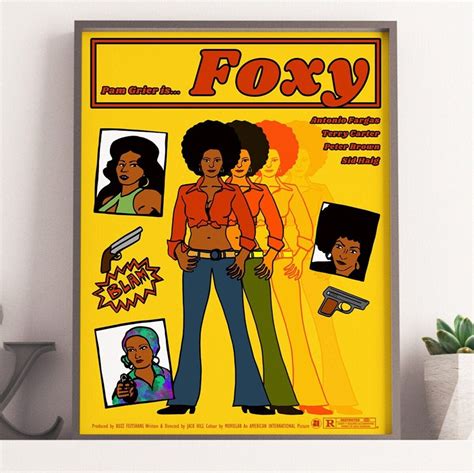 Pam Grier Foxy Brown Poster