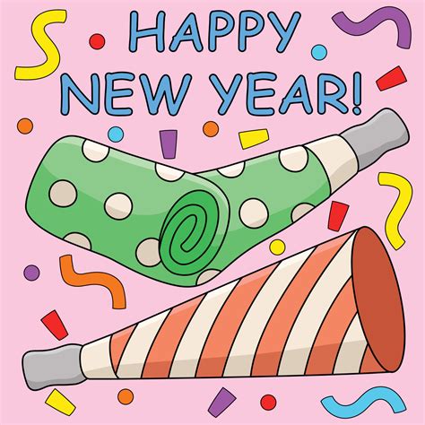 New Year Party Clip Art