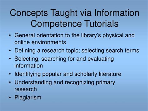 Image result for Information Literacy Tutorials