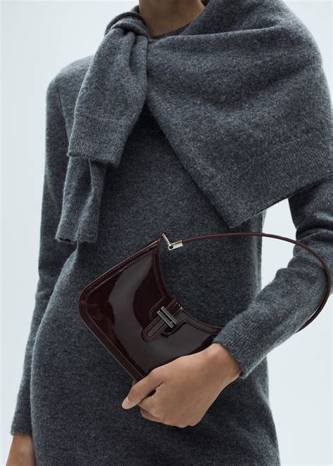 Knitted shift dress - Women | MANGO OUTLET USA