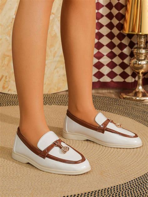 Mocassins femininos rasos 2024 outono inverno novos sapatos casuais ...