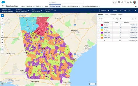 Image result for Salesforce Maps Features
