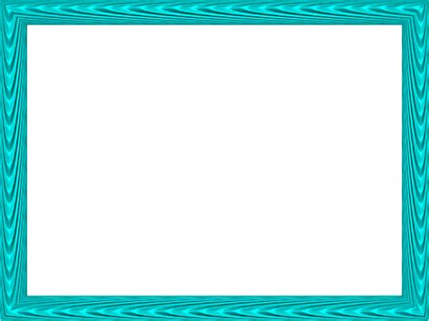 Aqua Elegant Fabric Fold Embossed Frame Rectangular Powerpoint Border ...