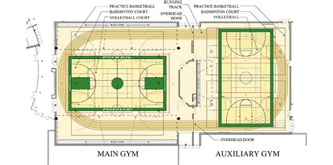 High School Gymnasium Floor Plan