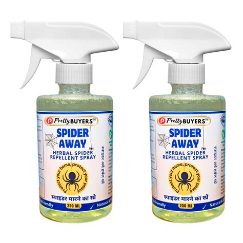 Pretty BUYERS Spider Away | Makdi Marne Ki Spray | 250MLx2 - Indian Seeds
