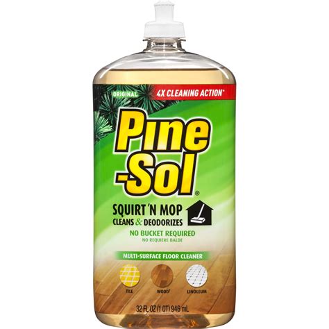 Pine-Sol Squirt and Mop Floor Cleaner, Original, 32 fl oz - Walmart.com