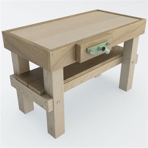 Workbench 3D Model 的图像结果