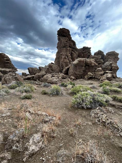 Winnemucca Lake Caves South Shore , Nevada - GPS Trail Map, Conditions ...