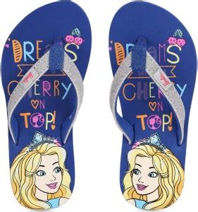 BARBIE Barbie Girls Slip On Slipper Flip Flop Price in India - Buy ...