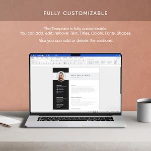 Buy Resume Template, Resume Template Word, Resume With Photo, Resume ...