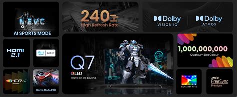 Hisense 215 cm (85 inches) Q7N Series 4K Ultra HD Smart QLED TV 85Q7N ...