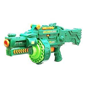 Negi Foam Big Size Blaze Storm Battery Operated Soft Bullet Gun Comes ...